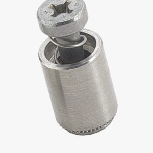 PEM® PFC4 - Samozatezajući pričvrsni vijci za panele s kružnom glavom oblika H, ​​s UNC navojem, za metalne materijale Nehrđajući čelik - (AISI 400) - pasiviran