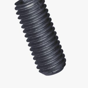 Vijci s utičnicom i šesterokutnim vrhom Čelik - crni