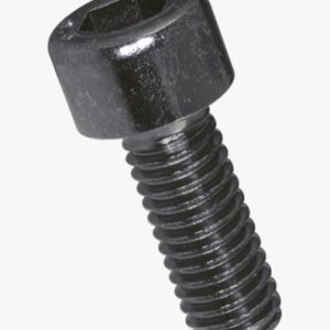 Vijci s imbus glavom s punim navojem Čelik - 8,8 - crni