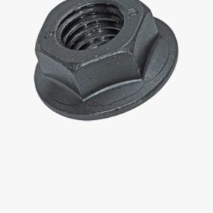 VERBUS RIPP® - šesterokutne sigurnosne matice Čelik - 10 - crna