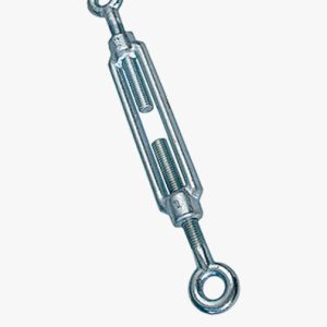 Zatezači s dva ušna vijka Čelik - plavi pocinčani