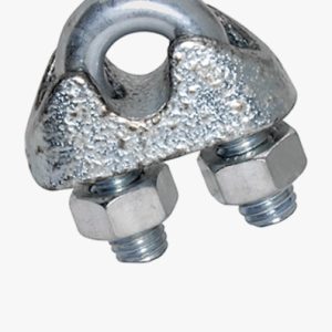 Stezaljke za žičanu užad Kovan lijev / čelik - plavo pocinčano