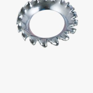 Nazubljene sigurnosne podloške tipa V, za vijke s upuštenom glavom Opružni čelik - plavo pocinčano