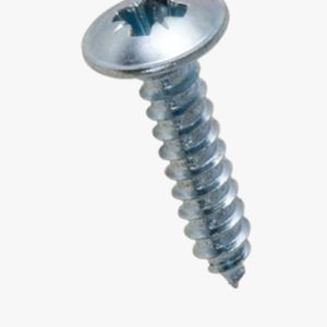 Pozi samorezni vijci s okruglom glavom s prstenom, oblikom Z i konusnim krajem tipa C Čelik - kaljen - pocinčan plavo