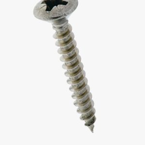 Pozi ovalni vijci za ivericu s upuštenom glavom oblik Z Nehrđajući čelik - A2