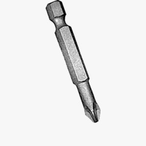 Bitovi odvijača 1/4" za pozidriv vijke, dugi čelik - toplinski obrađeni - obični