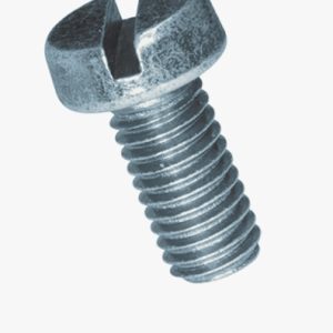 Strojni vijci s prorezanom glavom Čelik - 4,8 - plavi pocinčani