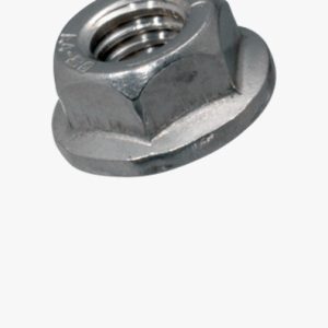 Šesterokutne matice s prirubnicom i nazubljenjima Nehrđajući čelik - A2