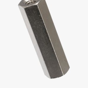 Šestougaoni držači s unutarnjim navojem s obje strane Mesing - poniklan