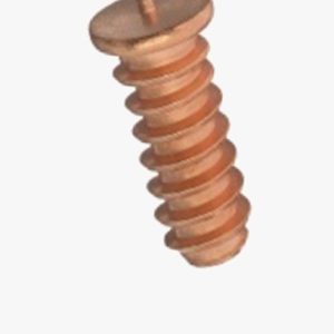 FASTEKS® WELKO KN2113 - Zavareni vrhovi za paljenje, s vanjskim grubim navojem Čelik - 37-3 - 4.8 - presvučen bakrom