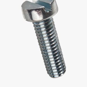 Strojni vijci s prorezanom glavom Čelik - 8,8 - plavi pocinčani