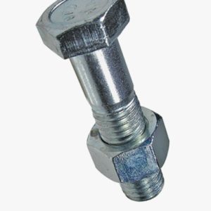 Vijci sa šesterokutnom glavom sa šesterokutnim maticama s djelomičnim navojem Čelik - 4,6 / 6,8 (prema izboru proizvođača) - plavo pocinčano - varijacija 2