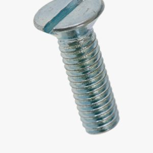 Strojni vijci s ravnim prorezima i upuštenom glavom Čelik - 8,8 - plavi pocinčani