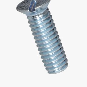 Strojni vijci s ravnom upuštenom glavom s prorezima i malom glavom Čelik - 4,8 - plavi pocinčani