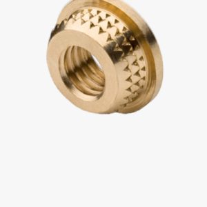 Tappex® MICROBARB® 0006 - Utisnuti navojni umetci s velikom glavom, mikronazupčani, za termoplaste Mjed - obična