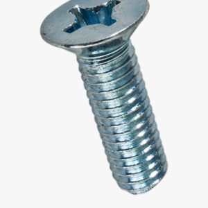 Phillips strojni vijci s ravnom upuštenom glavom oblik H Čelik - 4,8 - pocinčani plavi