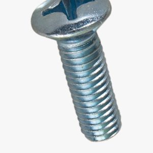 Phillips ovalni strojni vijci s upuštenom glavom oblik H Čelik - 4,8 - pocinčani plavi