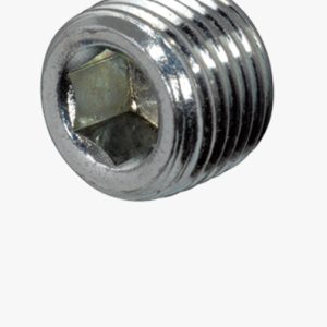 Čepovi za cijevi sa šesterokutnim nastavkom, metrički fini navoj Čelik - plavi pocinčani