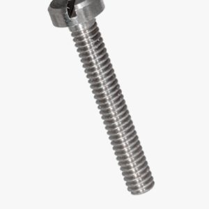 Strojni vijci s glavom s prorezima obrađeni Čelik za slobodno rezanje - običan