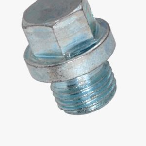 Čepovi sa šesterokutnom glavom s rubom, fini metrički navoj - bez brtvenog prstena Čelik - plavo pocinčano