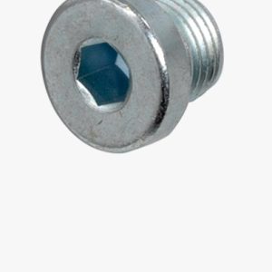 Šesterokutni vijčani čepovi s metričkim finim navojem - bez brtvenog prstena Čelik - plavo pocinčano