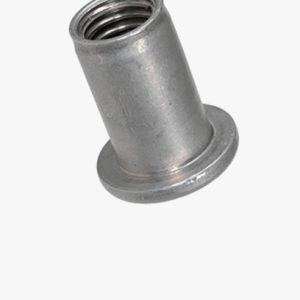 TUBTARA® UPO (UT/ALF) - Slijepe zakivne matice s ravnom glavom, okrugla drška, otvoreni kraj Aluminij - ravni