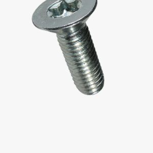 Šesterostrani vijci s upuštenom ravnom glavom i punim navojem Čelik - 08.8 / 8.8 (oznaka glave je odlučujuća) - plavo pocinčano