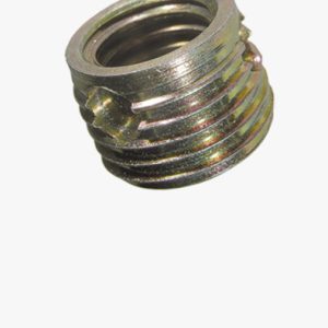 Ensat® SBS 337/338 - Samorezajući navojni umetci sa spremnikom strugotine, za lake metale, termoplaste i duroplaste Čelik - kaljen - žuto pocinčano