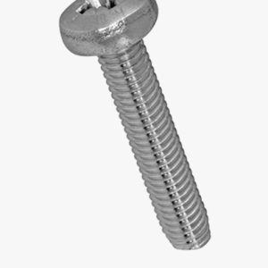 Vijci za formiranje navoja s polukružnom glavom tip C, oblik Z, metrički navoj Nehrđajući čelik - A2