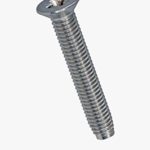 Pozi plosnati vijci s upuštenom glavom tip M, oblik Z, metrički navoj Nehrđajući čelik - A2