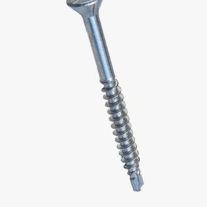 Samobušeći vijci za drvo s ravnom upuštenom glavom SR pogon i rezna rebra ispod glave Čelik - Durocoat S