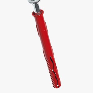 TOX Fassad SK - Zidni tipli okvira s najlonskim šesterokutnim (6 režnja) vijkom s upuštenom glavom