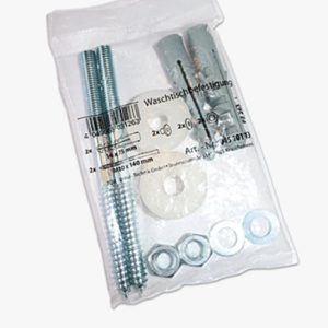 TOX - Sanitarni set za pričvršćivanje s dilatacijskim tiplama, visećim vijcima, podlošcima i šesterokutnim maticama Najlon