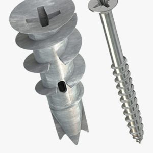 TOX Spiral Plus / 37-4 S - Zidni tiplovi od gipsanih ploča s vijkom s upuštenom glavom Lijevanje cinka pod pritiskom