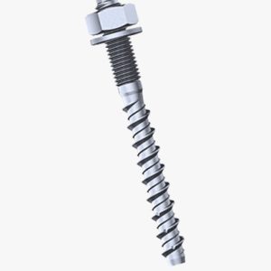 Tecfi HXE02 - Vijci za beton s vanjskim navojem, podloškom DIN 125 A i imbus maticom Čelik - pocinčan