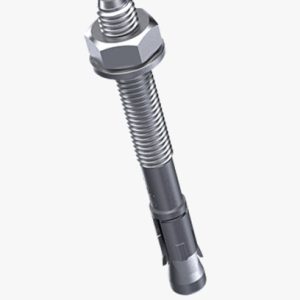 TOX S-Fix Pro 1 - Klinasta sidra s podloškom DIN 125 A i šesterokutnom maticom Nehrđajući čelik - A4