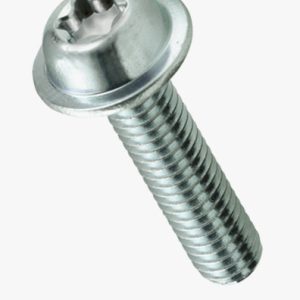 ecosyn® fix SXS - šesterostruki (6 režnja) strojni vijci s utičnicom Čelik - 4.8 - plavo pocinčano