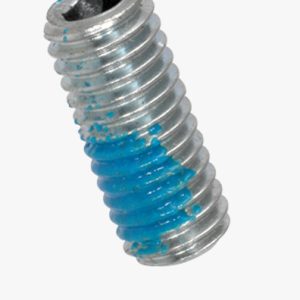 TufLok® - šesterokutni utični vijci s ravnim vrhom i TufLok® zakrpom Čelik - plavo pocinčano