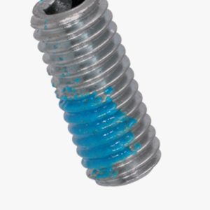 TufLok® - šesterokutni utični vijci s ravnim vrhom i TufLok® zakrpom Čelik - presvučen ljuspicama cinka