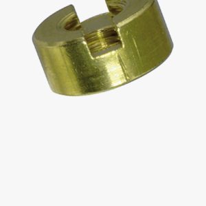 Okrugle matice s prorezima Mjed - obična