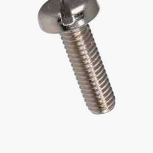 Strojni vijci s urezanom glavom Mjed - poniklano