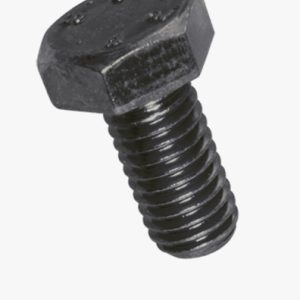 Vijci sa šesterokutnom glavom s punim navojem Čelik - 8,8 - crni