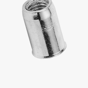 TUBTARA® UKO (UT/FEKS) - Matice za slijepe zakovice, mala upuštena glava, okrugla drška, otvoreni kraj Čelik - pocinčan