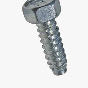 Građevinski vijci s konusnim krajem s djelomičnim/potpunim navojem, s brtvenom podloškom Nehrđajući čelik - 1.4301 - pocinčan