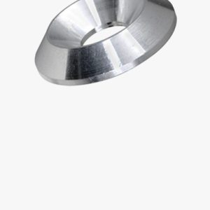 Završne podloške za 90° vijke s upuštenom glavom Aluminij - ravni