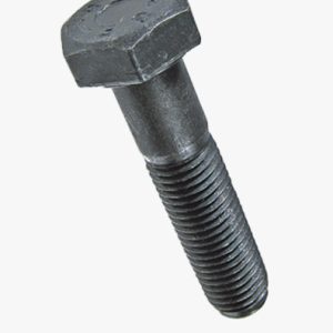 Vijci s šesterokutnom glavom s djelomičnim navojem, s metričkim finim navojem Čelik - 8,8 - crni