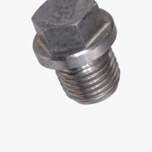 Čepovi sa šesterokutnom glavom s rubom, cijevni navoj, bez najlonske brtve Nehrđajući čelik - A4