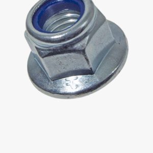 Prevladavajuće sigurnosne matice šesterokutne prirubnice s umetkom od poliamida Čelik - 8 - plavo pocinčano