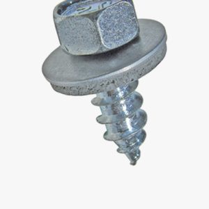 Građevinski vijci s konusnim krajem s djelomičnim/potpunim navojem, bez brtvene podloške Nehrđajući čelik - 1.4301 - pocinčan