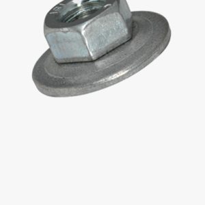 Šesterokutne matice s pričvrsnom konusnom opružnom podloškom Čelik - 8 - plavo pocinčano